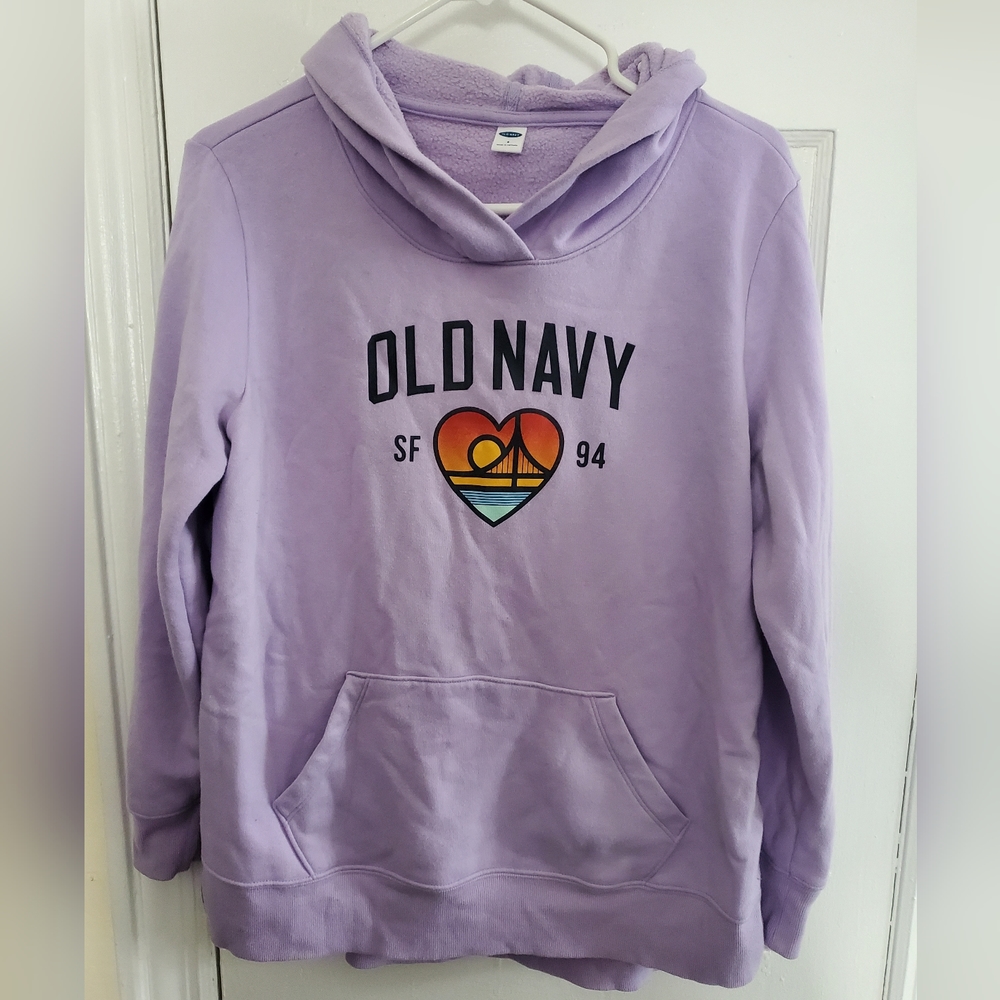 COPY - Lt Purple Old Navy Sweatshirt with Hood